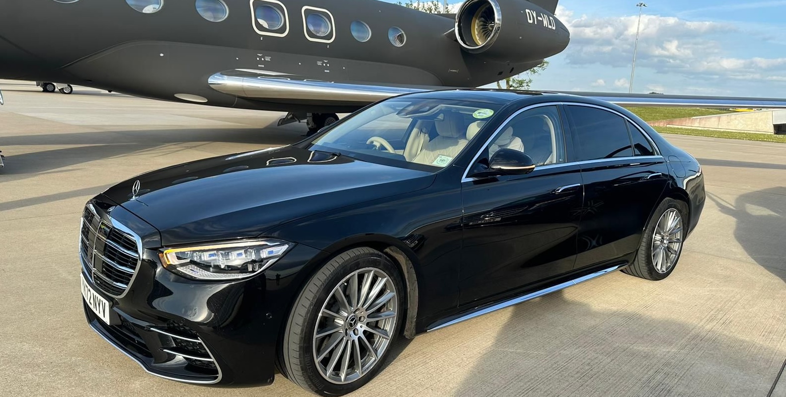 Mercedes S-Class luxury chauffeur car